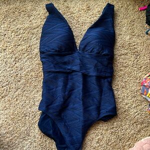 Navy blue size 10 one piece